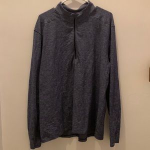 Men’s XL Lulu lemon grey quarter zip